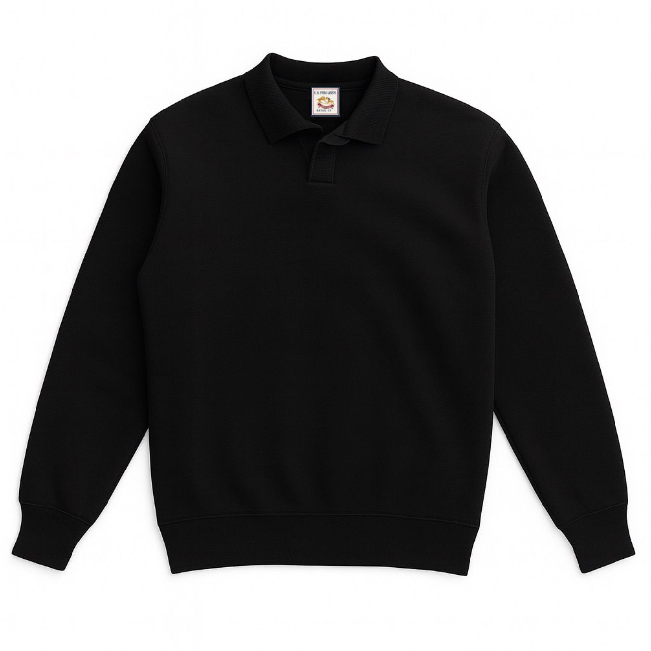 Polo sweater (Black))