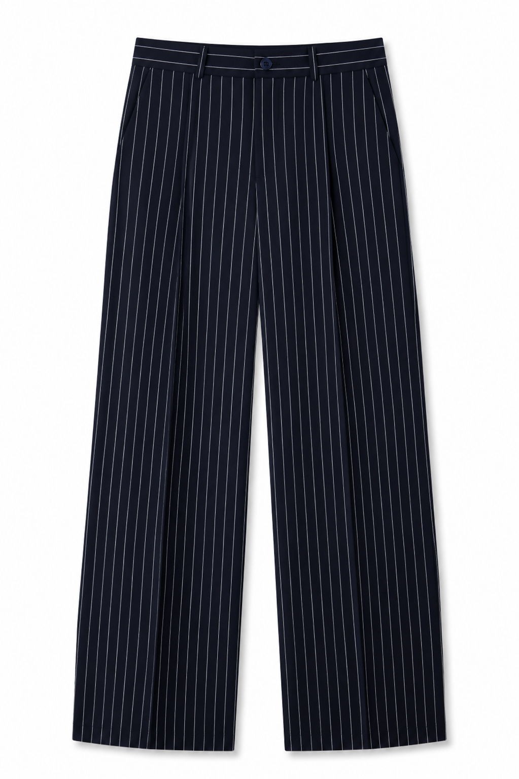 Pinstripe Wide Leg