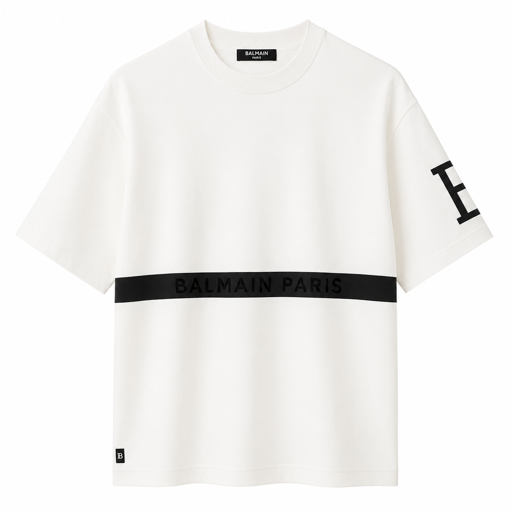 Premium B stripe t-shirt