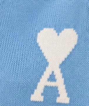 Red Heart Knit Polo Sweater