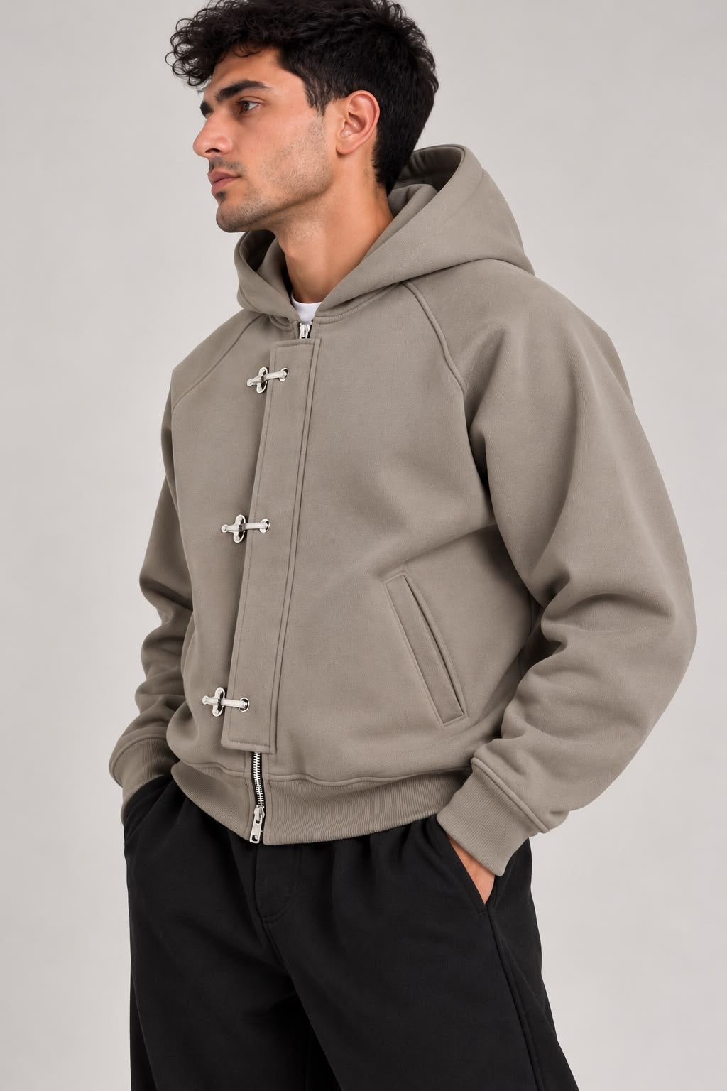 Metal Clasp Jacket