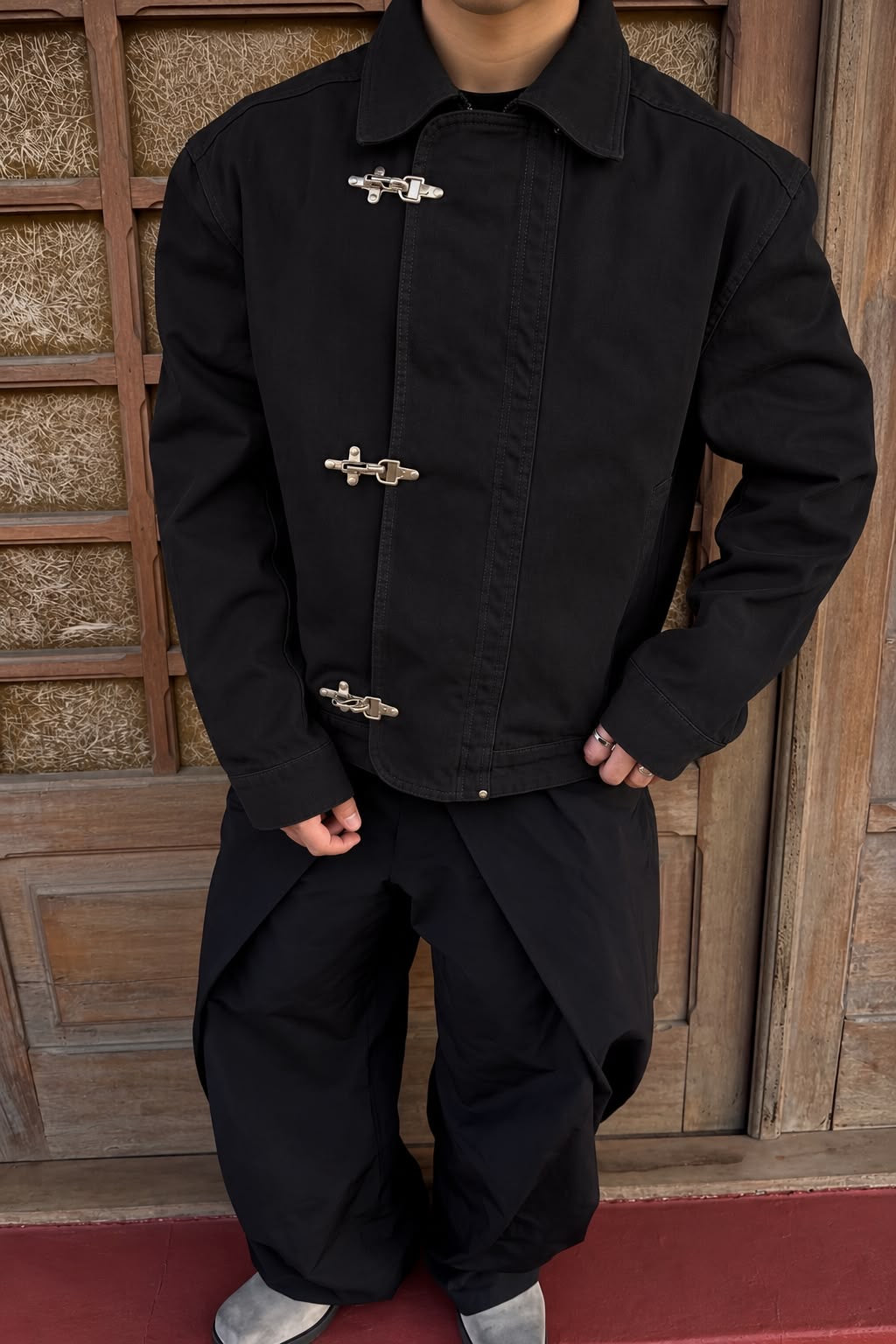 Triple Clasp Jacket