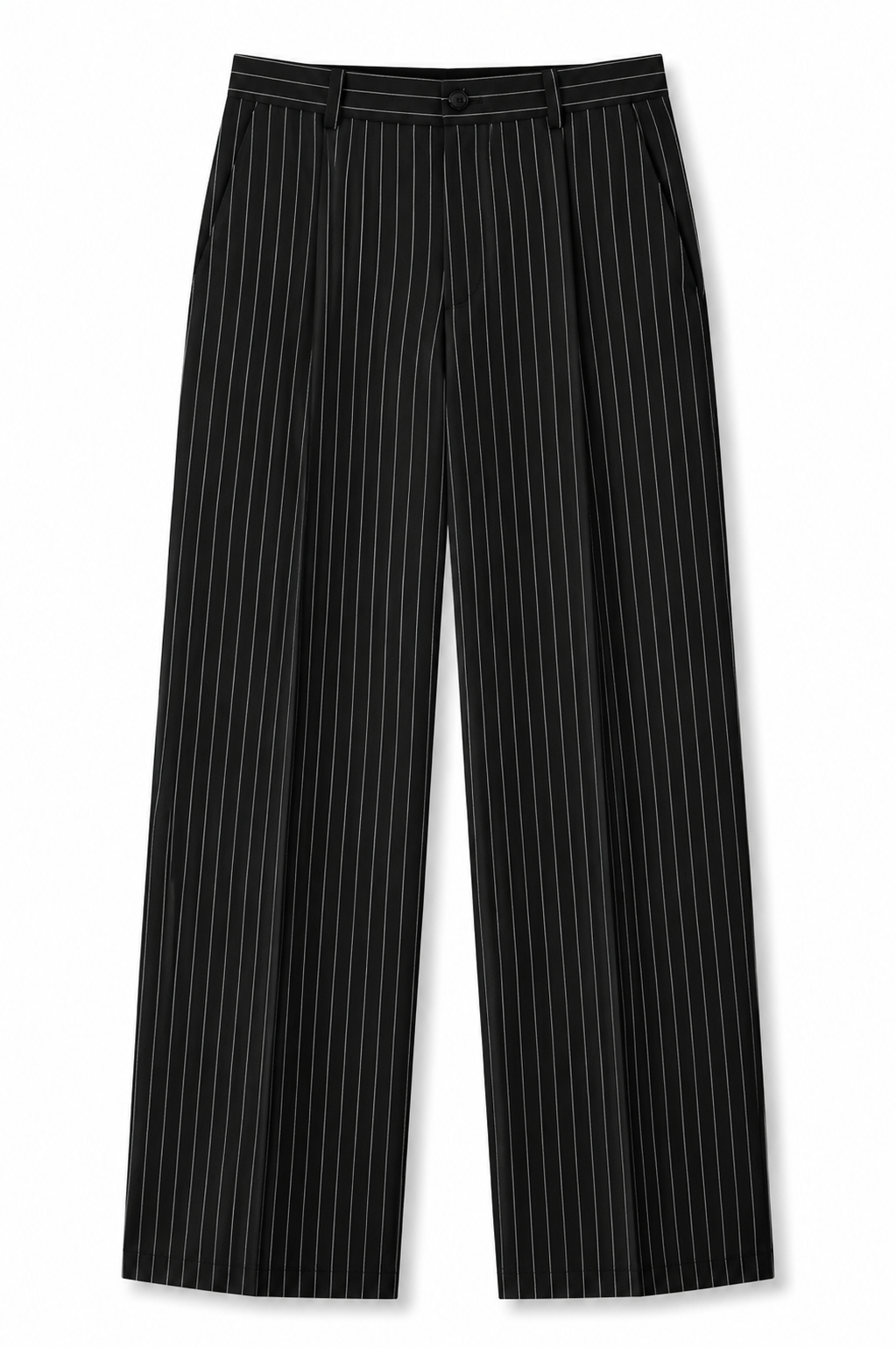Pinstripe Wide Leg