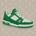 SNEAKER (Green monogram denim)