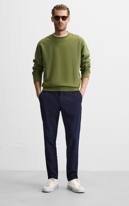 Zara classic pants (Navy)