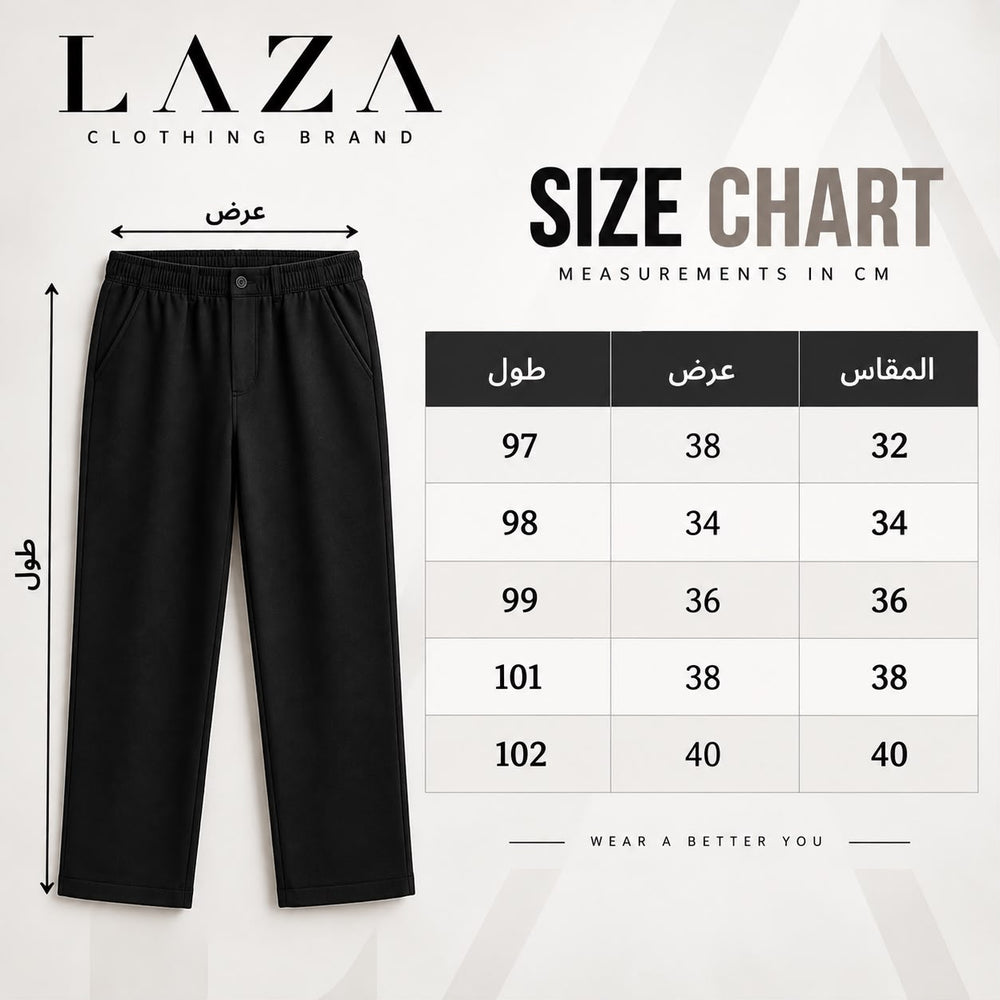Size Chart for Pinstripe Wide Leg